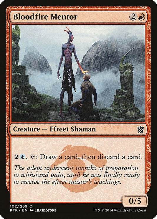 Bloodfire Mentor | 102 | Khans of Tarkir