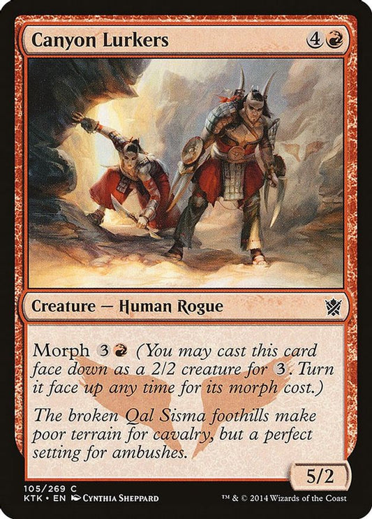 Canyon Lurkers | 105 | Khans of Tarkir