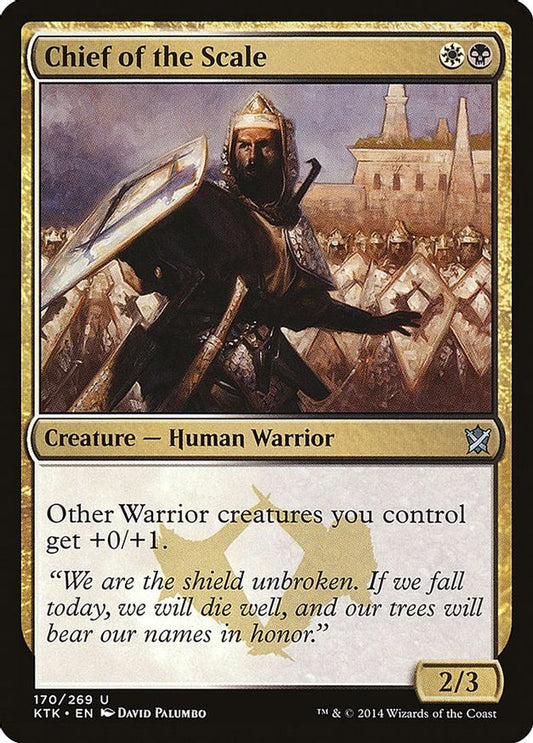 Chief of the Scale | 170 | Khans of Tarkir