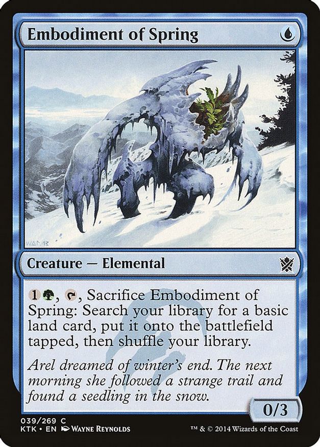 Embodiment of Spring | 39 | Khans of Tarkir