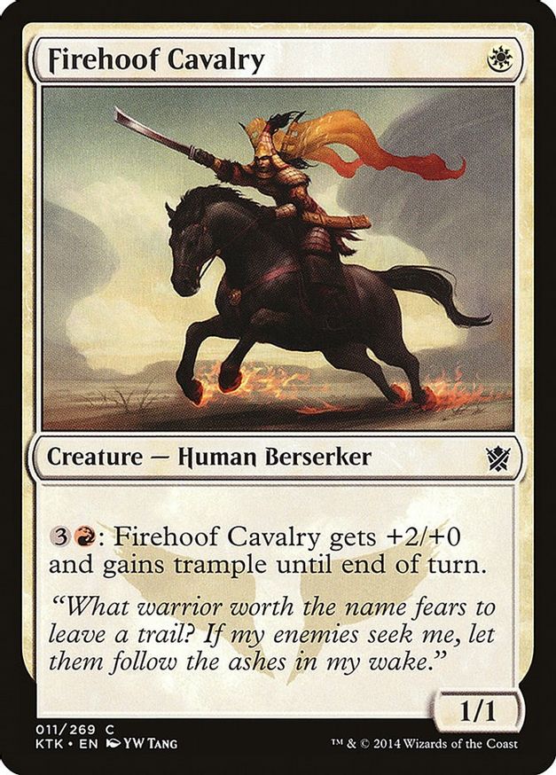 Firehoof Cavalry | 11 | Khans of Tarkir