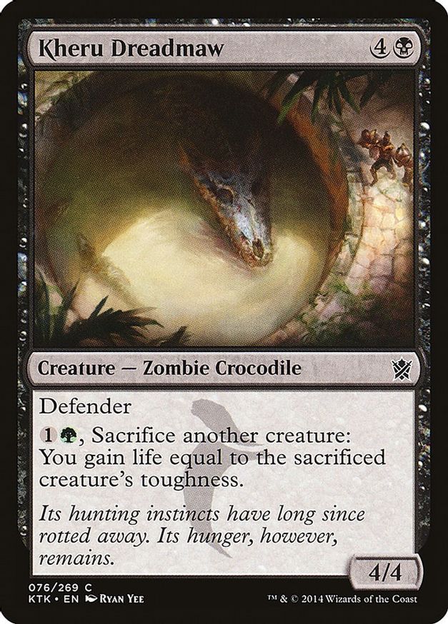 Kheru Dreadmaw | 76 | Khans of Tarkir