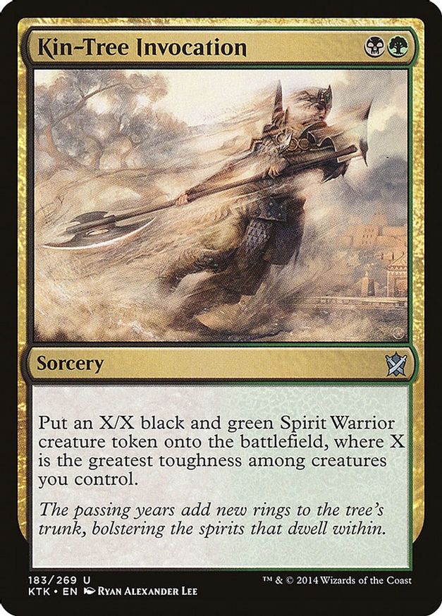 Kin-Tree Invocation | 183 | Khans of Tarkir