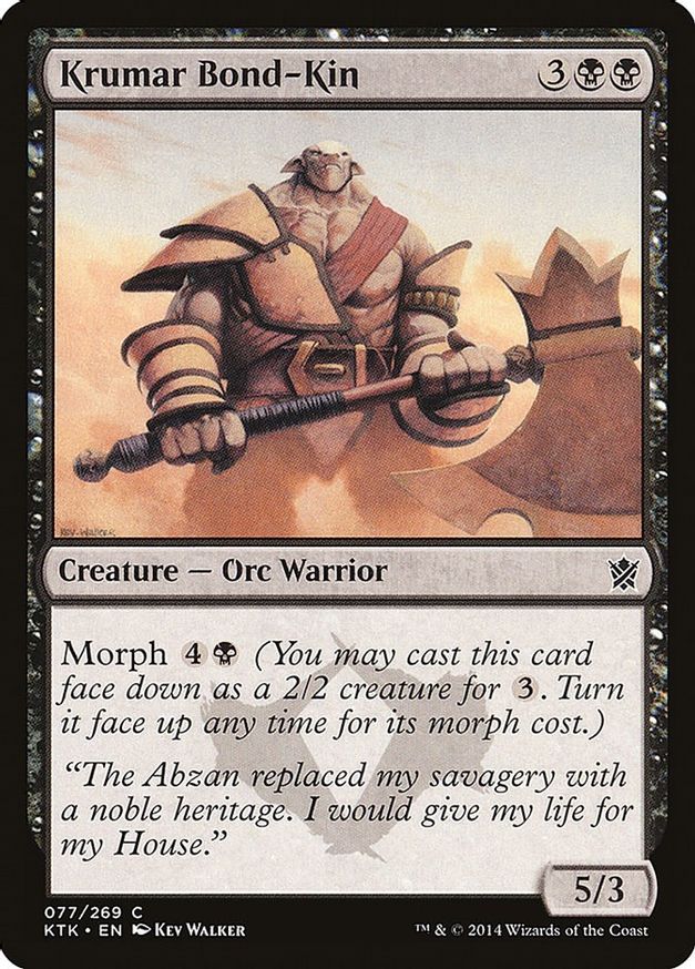 Krumar Bond-Kin | 77 | Khans of Tarkir