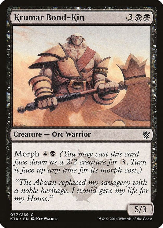 Krumar Bond-Kin | 77 | Khans of Tarkir