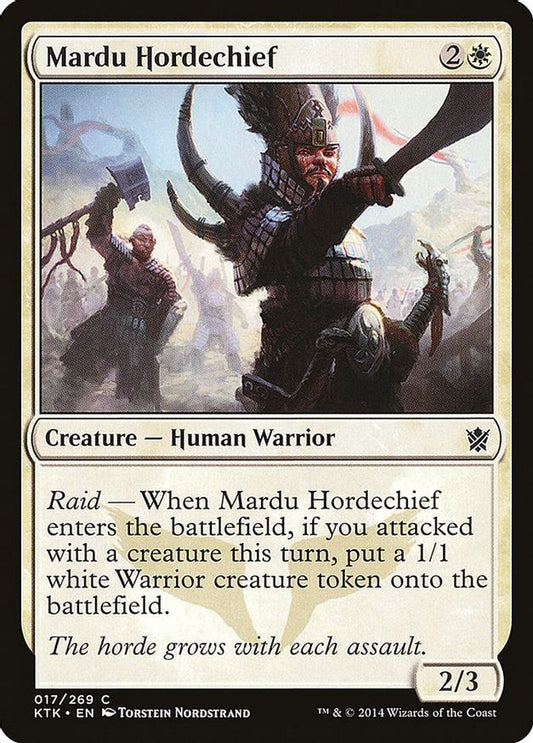 Mardu Hordechief | 17 | Khans of Tarkir