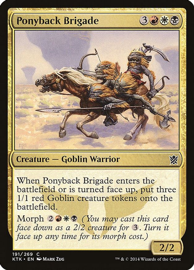 Ponyback Brigade | 191 | Khans of Tarkir