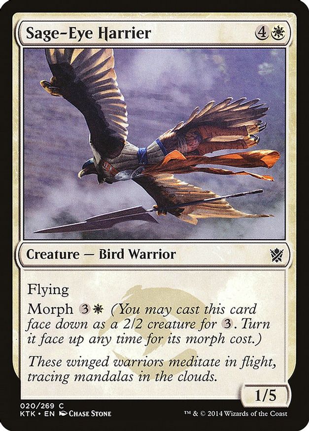 Sage-Eye Harrier | 20 | Khans of Tarkir