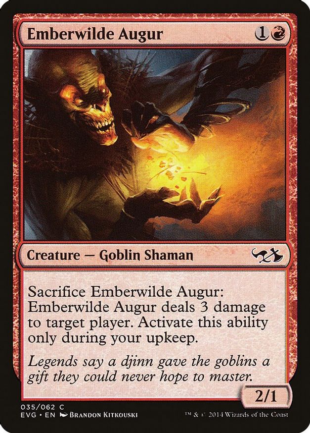Emberwilde Augur | 35 | Duel Decks: Anthology