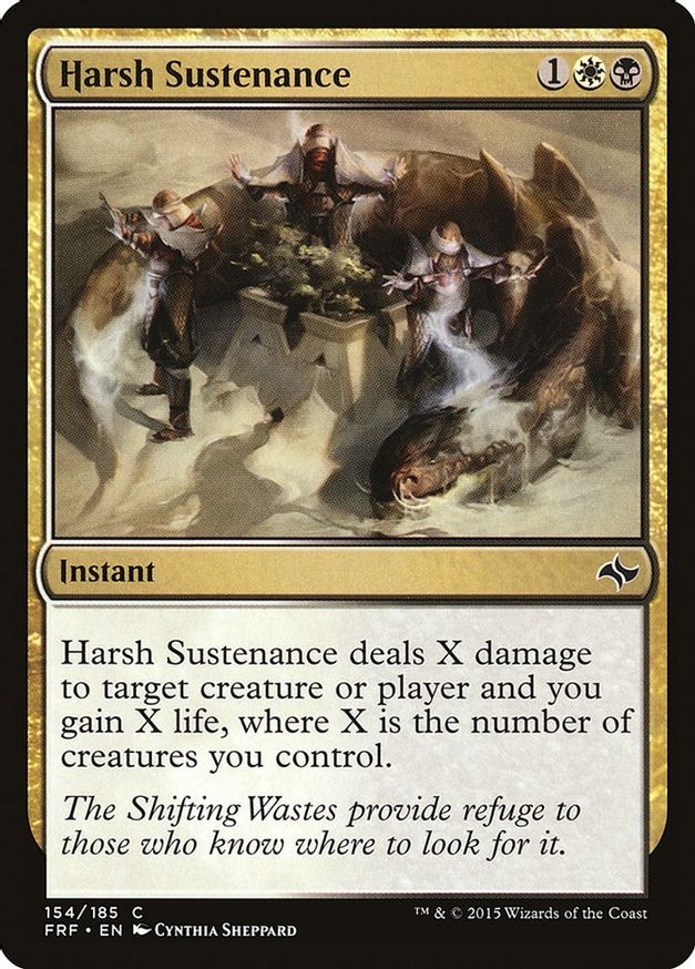 Harsh Sustenance | 154 | Fate Reforged