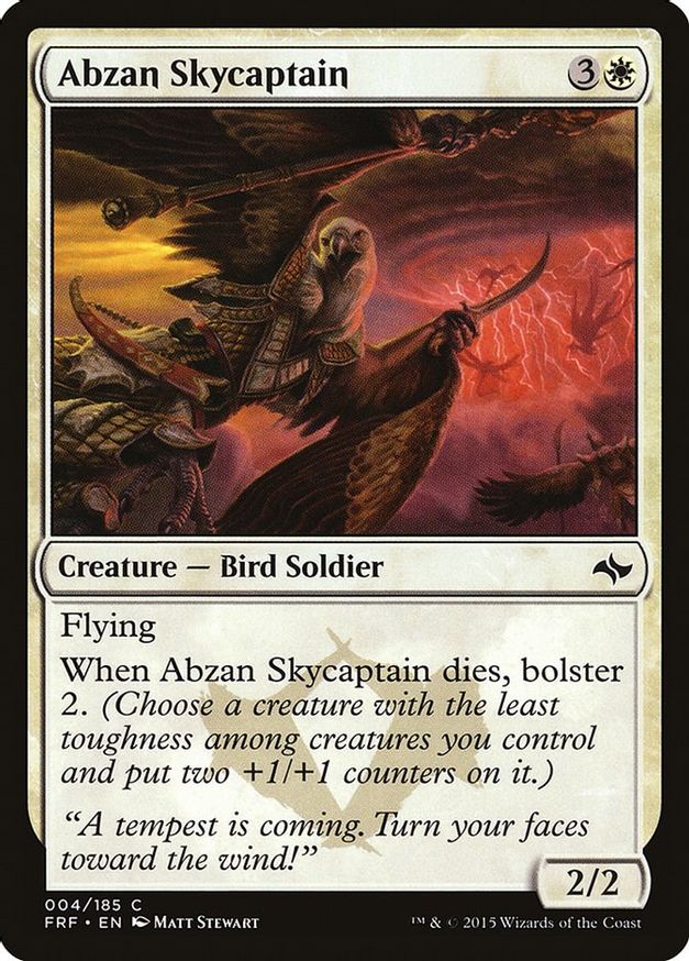 Abzan Skycaptain | 4 | Fate Reforged