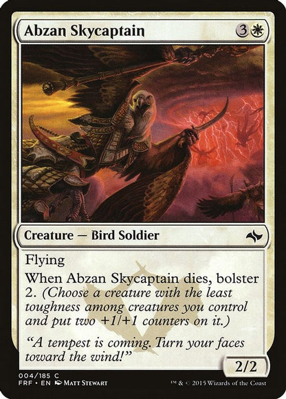 Abzan Skycaptain | 4 | Fate Reforged