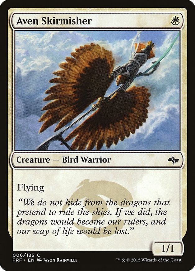 Aven Skirmisher | 6 | Fate Reforged