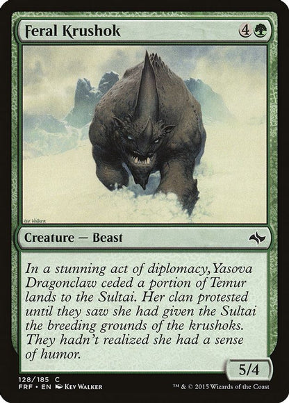 Feral Krushok | 128 | Fate Reforged