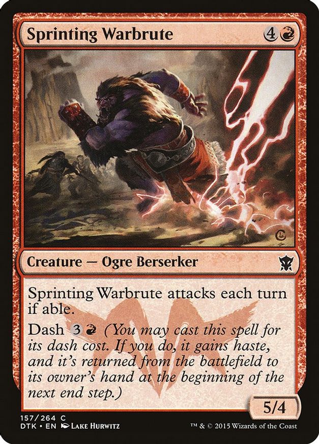 Sprinting Warbrute | 157 | Dragons of Tarkir