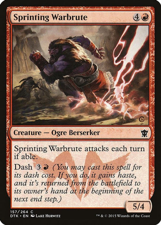 Sprinting Warbrute | 157 | Dragons of Tarkir
