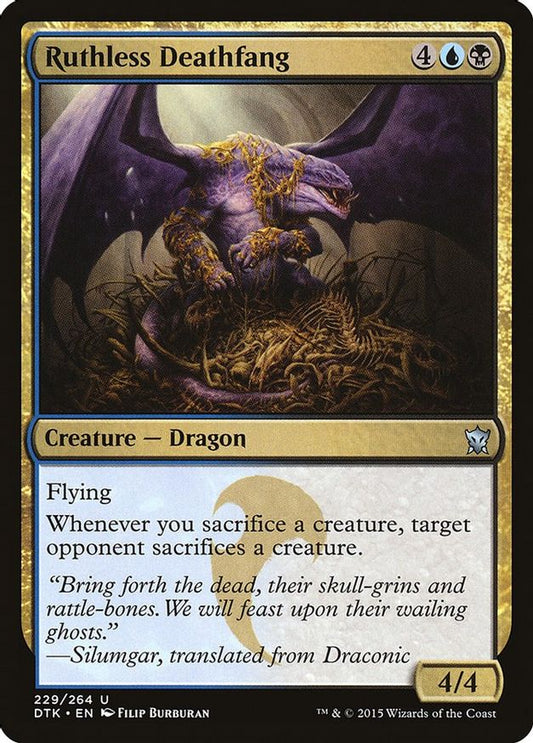 Ruthless Deathfang | 229 | Dragons of Tarkir