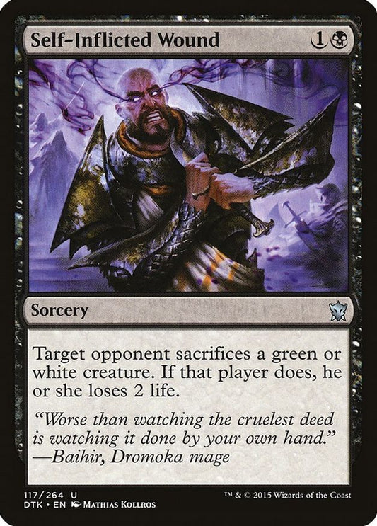 Self-Inflicted Wound | 117 | Dragons of Tarkir