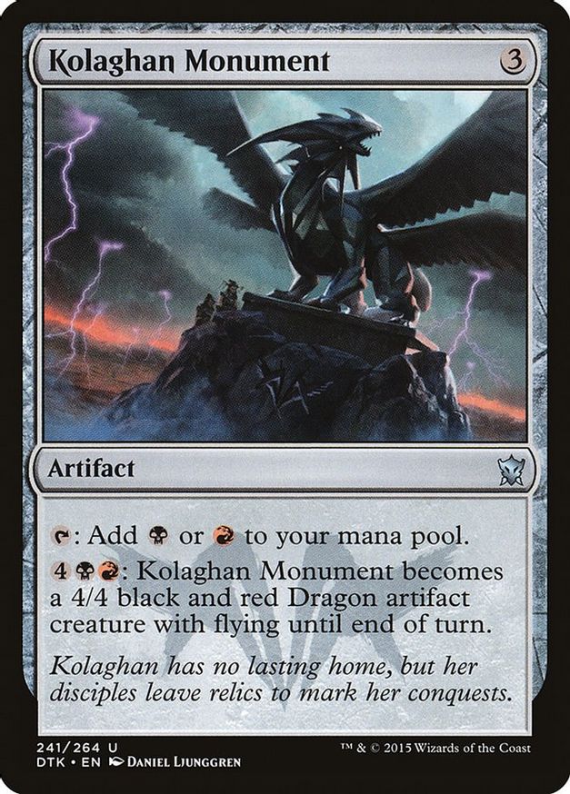 Kolaghan Monument | 241 | Dragons of Tarkir