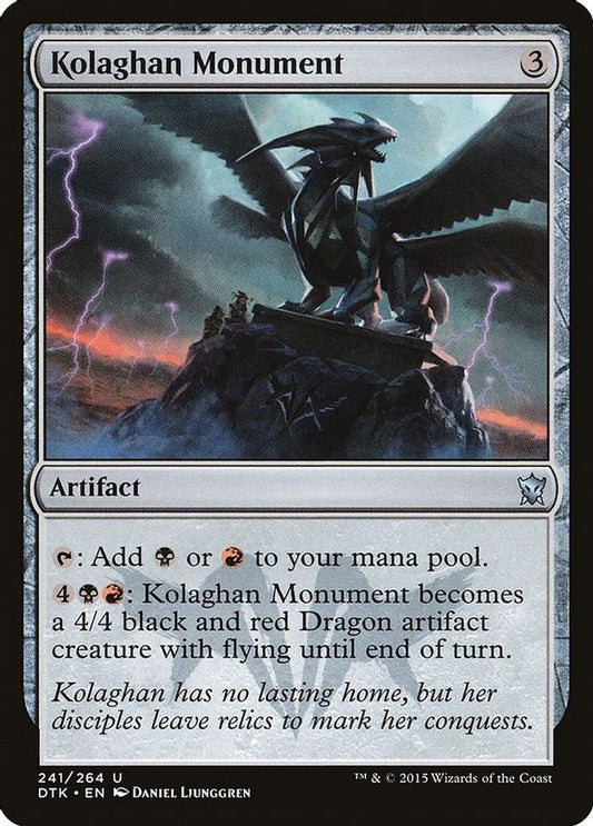 Kolaghan Monument | 241 | Dragons of Tarkir