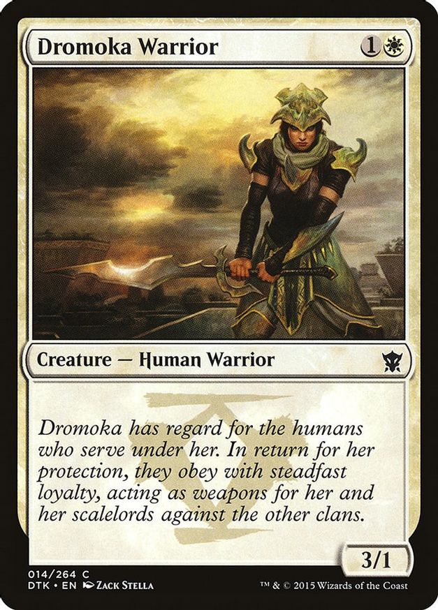 Dromoka Warrior | 14 | Dragons of Tarkir
