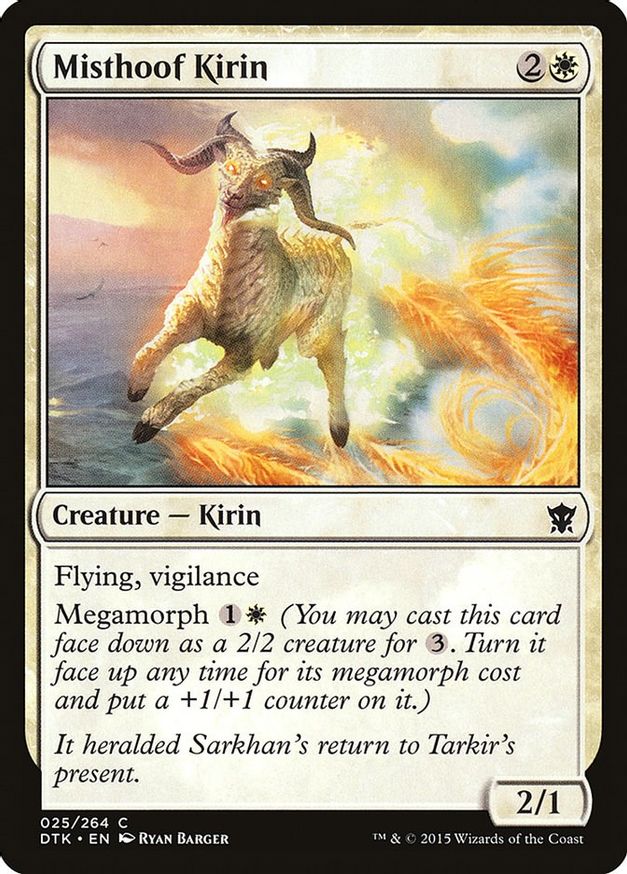 Misthoof Kirin | 25 | Dragons of Tarkir
