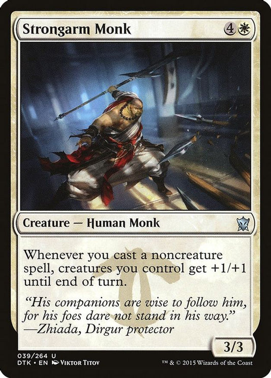 Strongarm Monk | 39 | Dragons of Tarkir