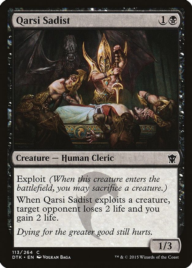 Qarsi Sadist | 113 | Dragons of Tarkir