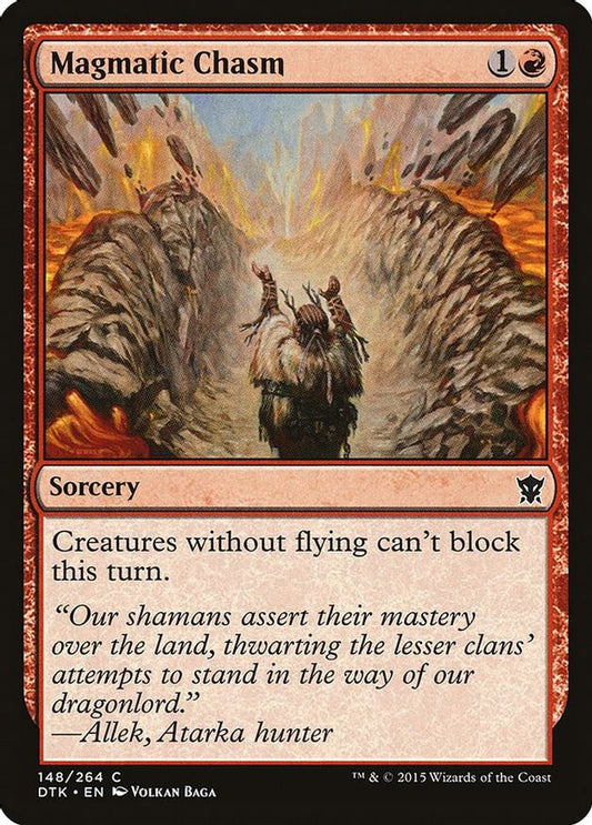 Magmatic Chasm | 148 | Dragons of Tarkir
