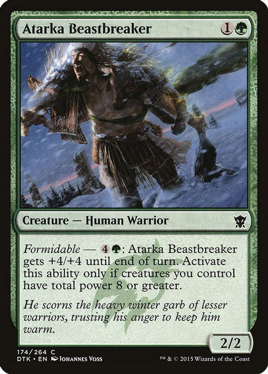 Atarka Beastbreaker | 174 | Dragons of Tarkir