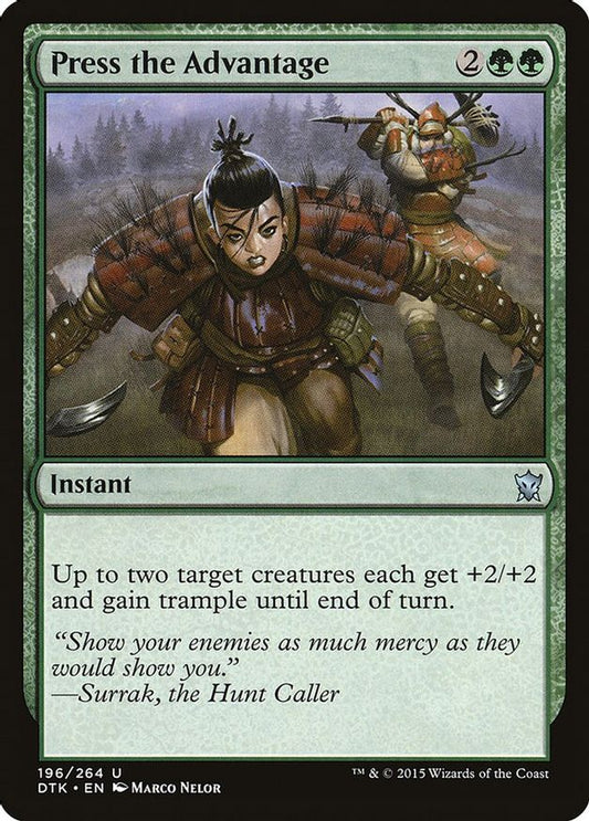 Press the Advantage | 196 | Dragons of Tarkir