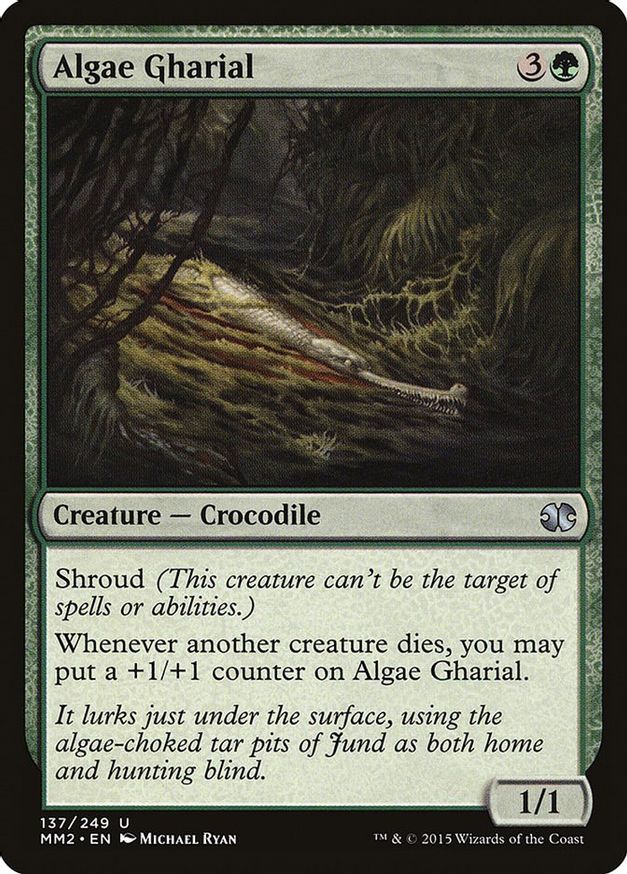 Algae Gharial | 137 | Modern Masters 2015