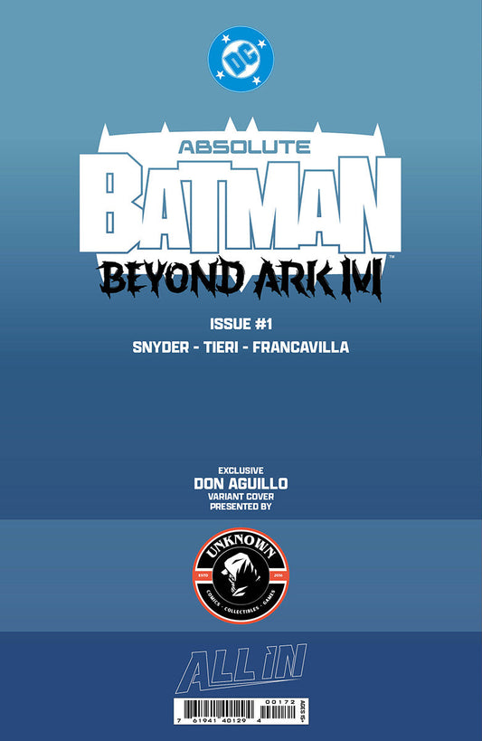 ABSOLUTE BATMAN BEYOND ARK M #1 DON AGUILLO EXCLUSIVE VIRGIN VAR (12/16/2026)