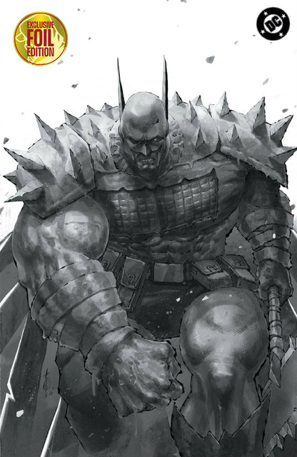 [FOIL] ABSOLUTE BATMAN #23 ALAN QUAH WRAPAROUND EXCLUSIVE BLACK & WHITE VIRGIN VAR (08/12/2026)