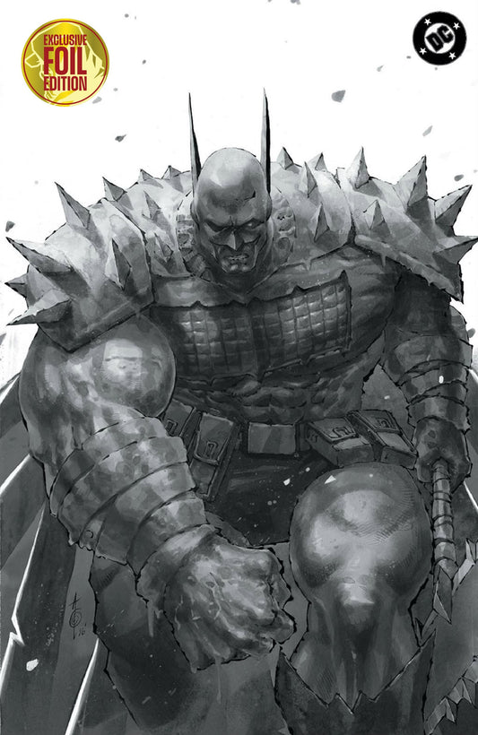 [FOIL] ABSOLUTE BATMAN #23 ALAN QUAH WRAPAROUND EXCLUSIVE BLACK & WHITE VIRGIN VAR (08/12/2026)