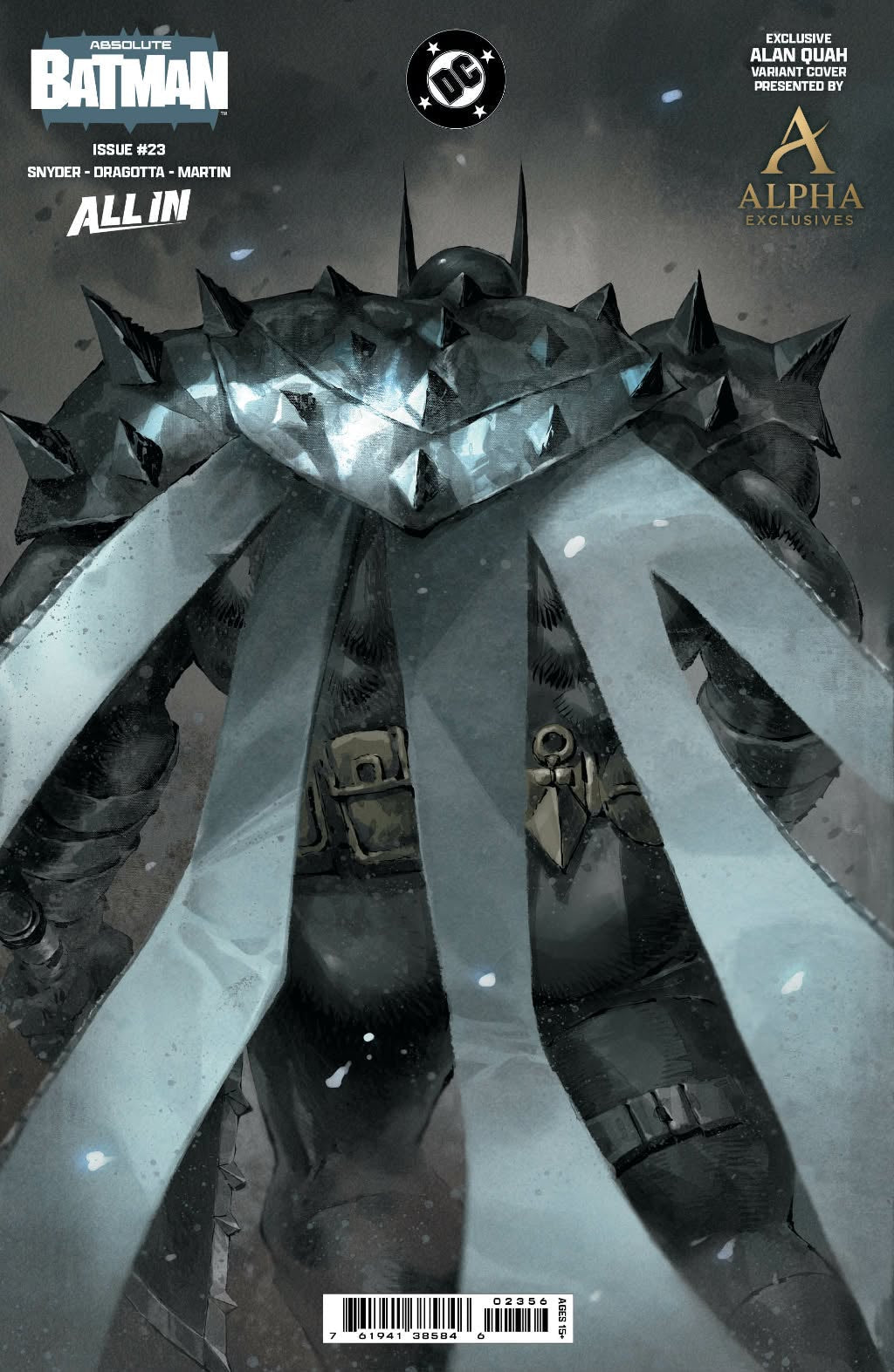 ABSOLUTE BATMAN #23 ALAN QUAH WRAPAROUND EXCLUSIVE VIRGIN VAR (08/12/2026)