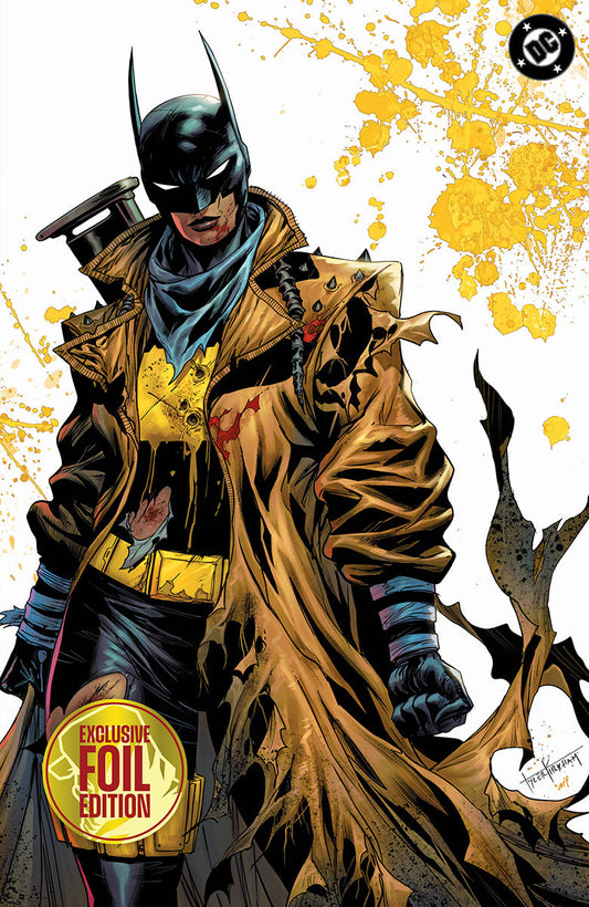 [FOIL] ABSOLUTE BATMAN #24 TYLER KIRKHAM BATTLE DAMAGED THE BAT EXCLUSIVE VIRGIN VAR (09/23/2026)