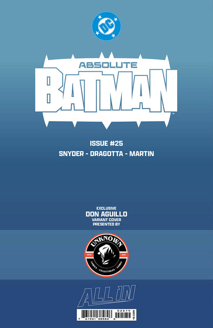 ABSOLUTE BATMAN #25 DON AGUILLO EXCLUSIVE VAR (10/28/2026)