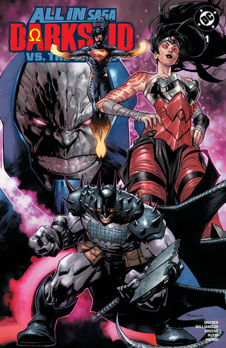 DC ALL IN SAGA: DARKSEID VS. THE WORLD #1 STEPHEN SEGOVIA EXCLUSIVE VAR (10/28/2026)