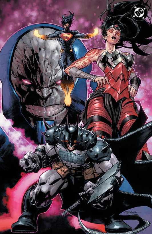 DC ALL IN SAGA: DARKSEID VS. THE WORLD #1 STEPHEN SEGOVIA EXCLUSIVE VIRGIN VAR (10/28/2026)