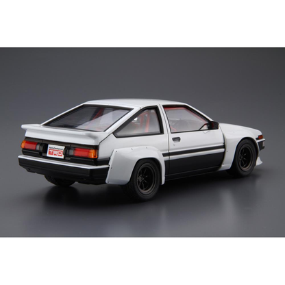 Aoshima: 1/24 TRD AE86TRUENO N2 '85 TOYOTA Scale Model Kit #29