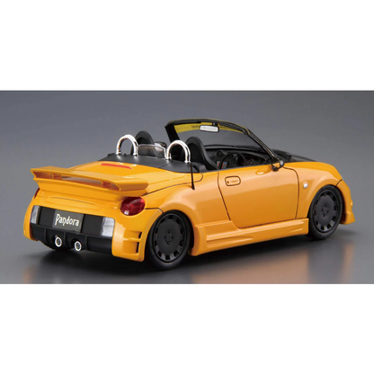 Aoshima: 1/24 Pandora Type 887 EVO II L880K Copen '02 (Daihatsu) Scale Model Kit #51