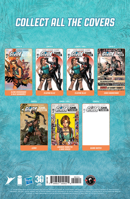 GI JOE A REAL AMERICAN HERO TOMB RAIDER #1 STEPHEN SEGOVIA EXCLUSIVE VIRGIN VAR (09/12/2026)