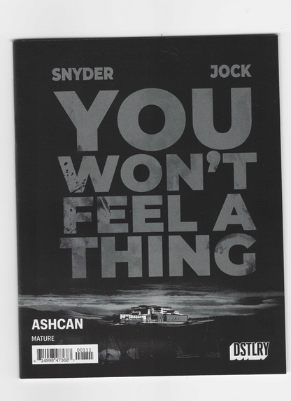 YOU WONT FEEL A THING & CITY BENEATH HER FEET ASHCAN