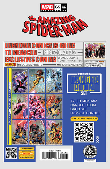 Amazing Spider-Man #65 Mateus Manhanini Exclusive Var (01/08/2025)