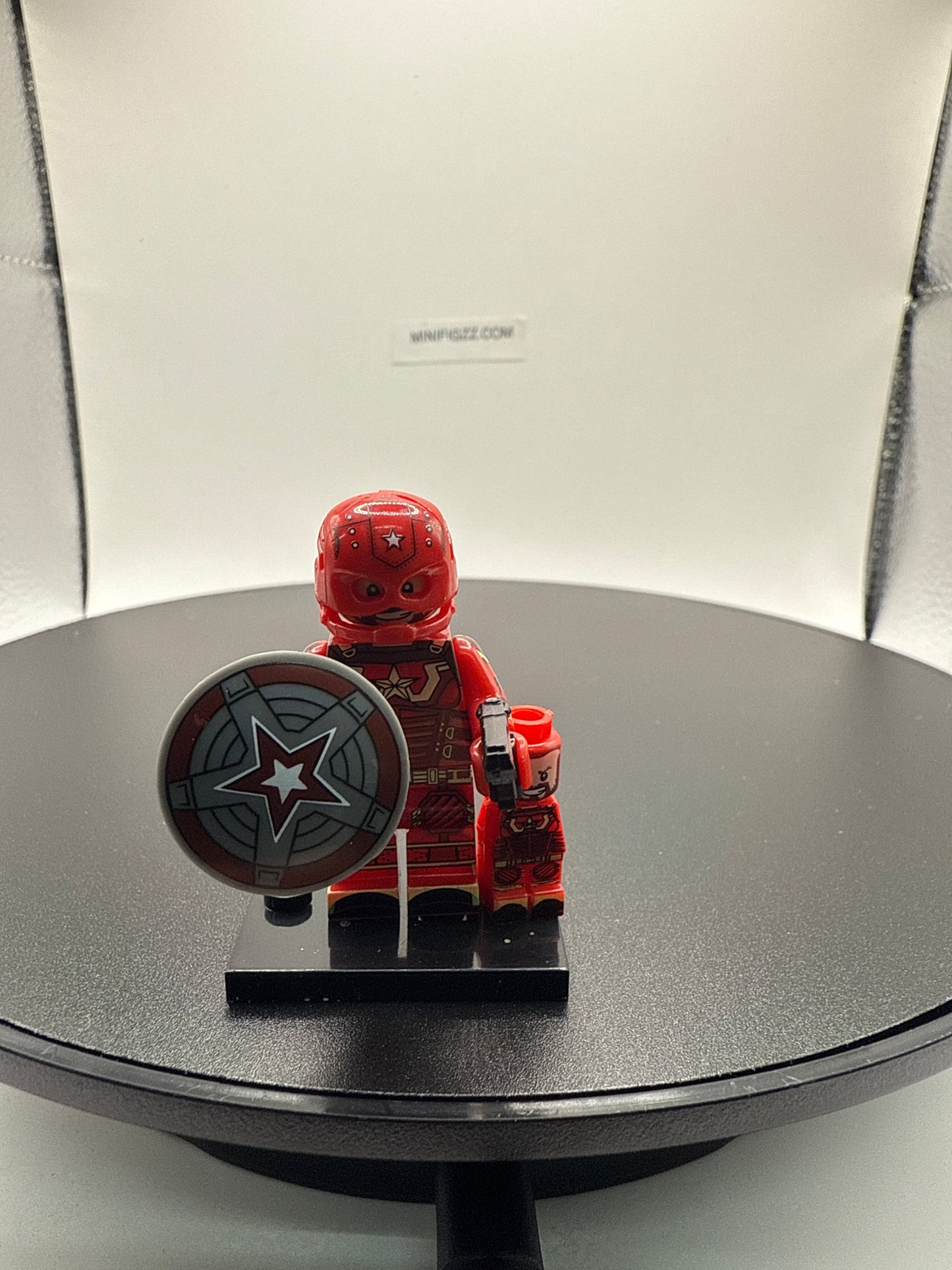 Red Super Soldier Minifigure