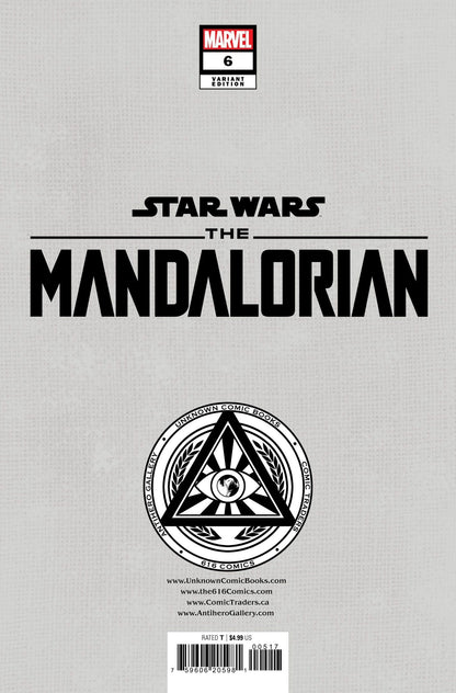 STAR WARS: THE MANDALORIAN SEASON 2 #6 UNKNOWN COMICS KAARE ANDREWS EXCLUSIVE VAR (11/15/2023)