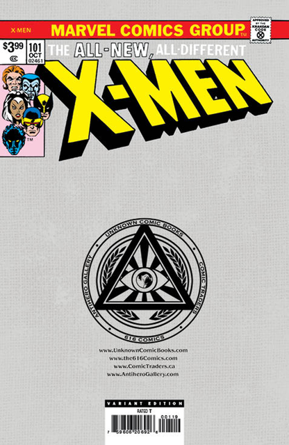 [FOIL] X-MEN #101 FACSIMILE EDITION UNKNOWN COMICS DAVE COCKRUM EXCLUSIVE VAR (09/27/2023)