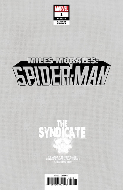 MILES MORALES: SPIDER-MAN #1 MARCO TURINI 616 EXCLUSIVE VAR (12/21/2022)