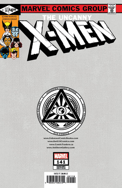 X-MEN #141 FACSIMILE EDITION UNKNOWN COMICS EJIKURE EXCLUSIVE VIRGIN VAR (11/22/2023)